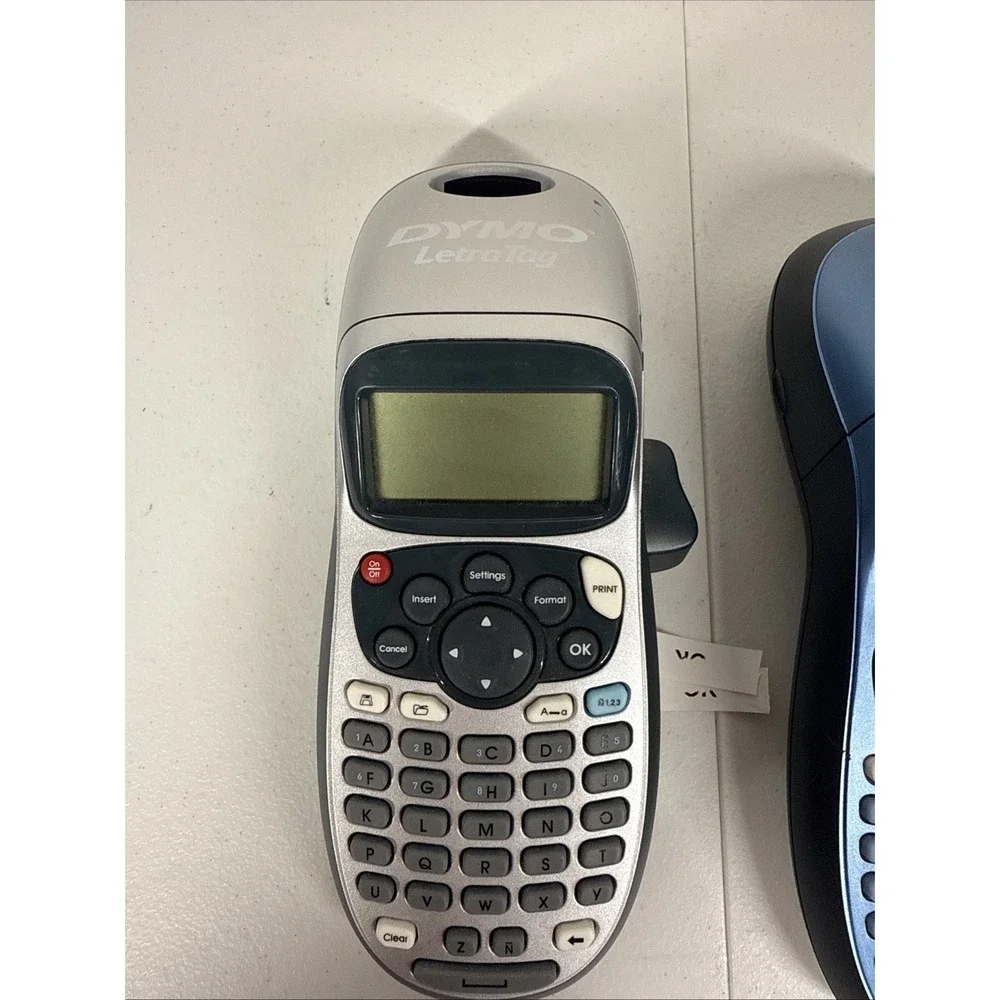 2 - Dymo LetraTag 100H‎ Plus Handheld Label Makers. Print Error.